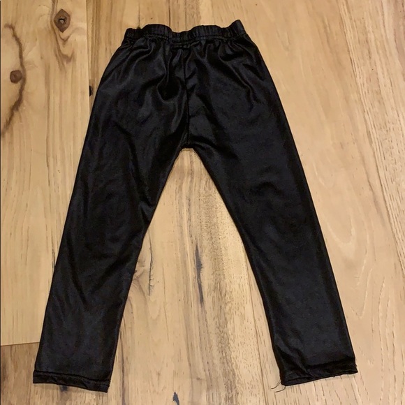 ❤️ Toddler Shiny black legging - Picture 1 of 3